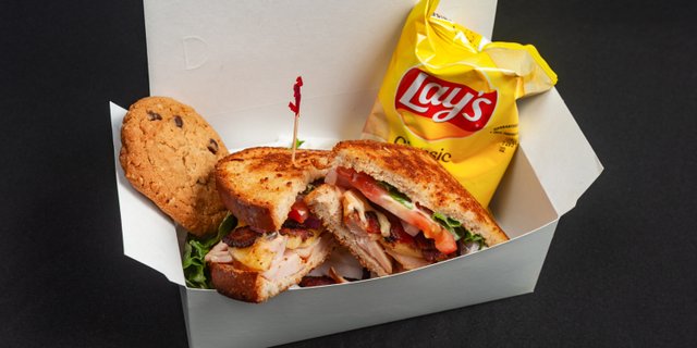 Turkey Club Sandwich Box