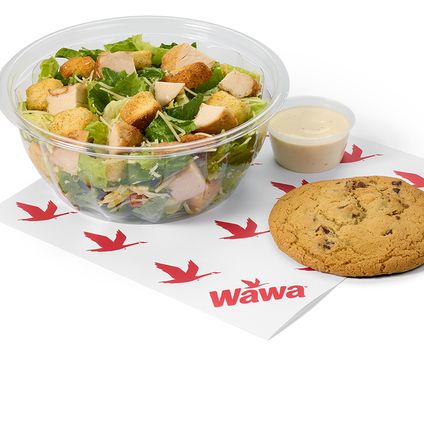 Caesar Salad Meal w/ Roasted Chicken