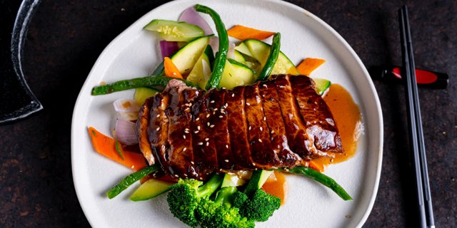 Grilled Steak Teriyaki