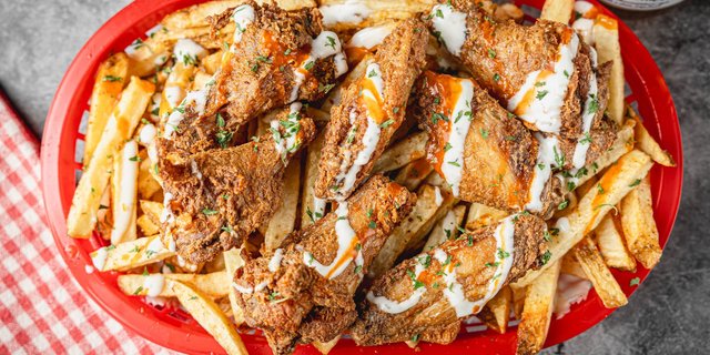 Chicken Basket Fries