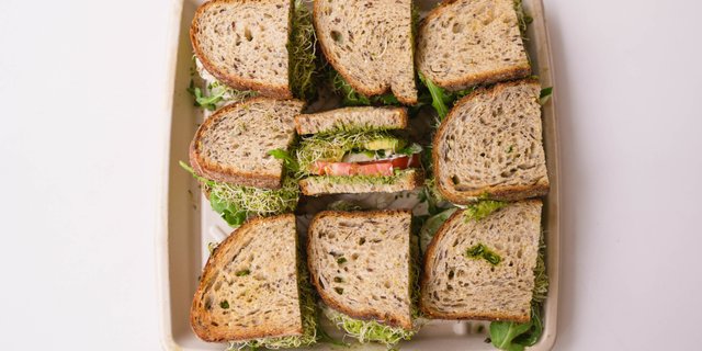 Walnut Pesto Sandwich Platter