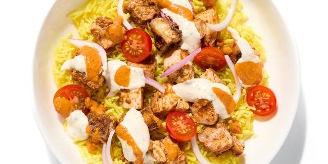 Chicken Shawarma Rice Bowl