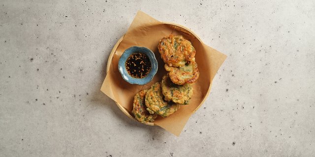Chive Pancakes