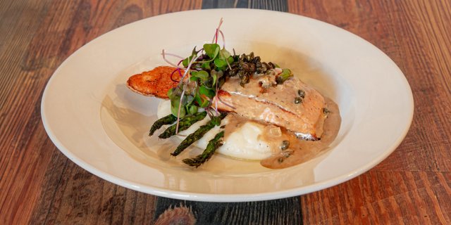 Herb Crusted Salmon