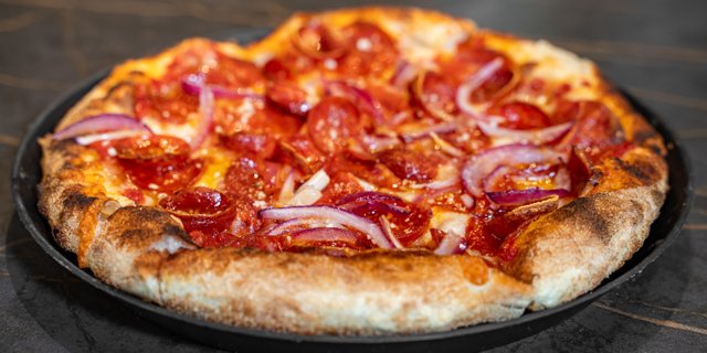 Signature Double Pepperoni Pizza