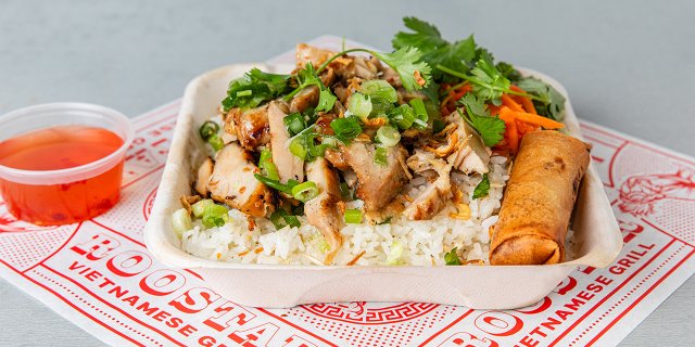 Grilled Lemongrass Chicken Rice Boxed Lunch