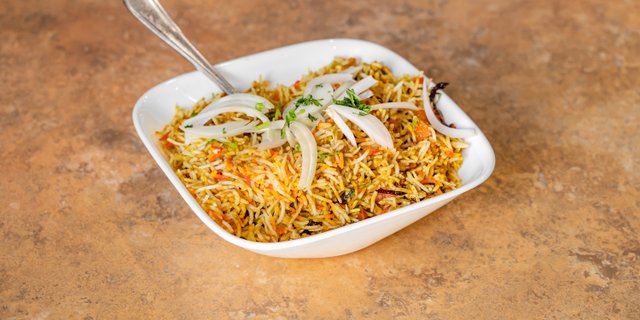 Vegetable Dum Biryani