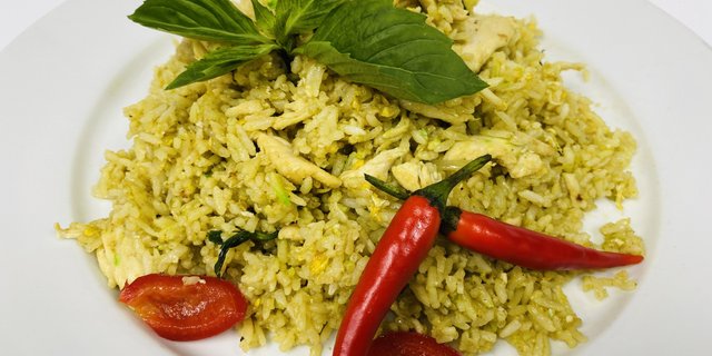 Green Curry Fried Rice