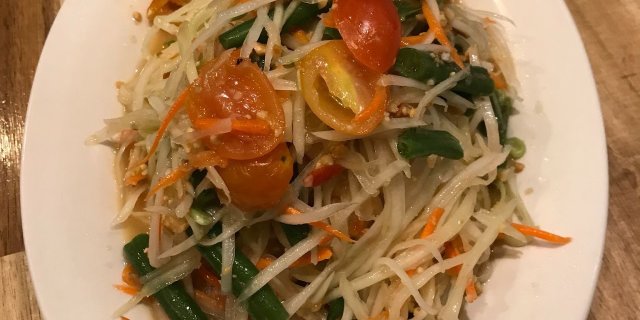 Papaya Salad Tray