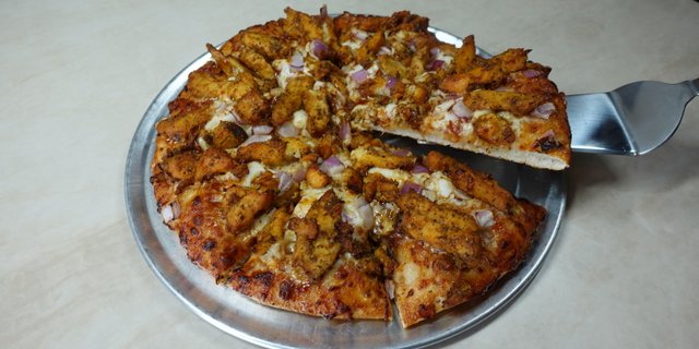 Tandoori BBQ Chicken Pizza