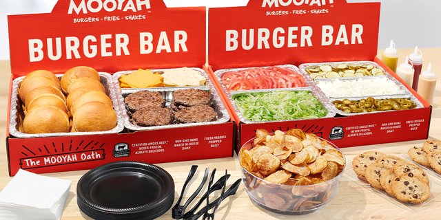 Build-Your-Own Turkey Burger Bar