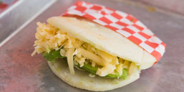 Cheese & Avocado Arepa