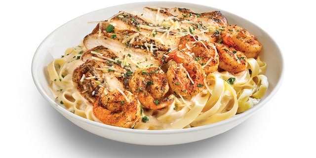 Chicken & Shrimp Pasta