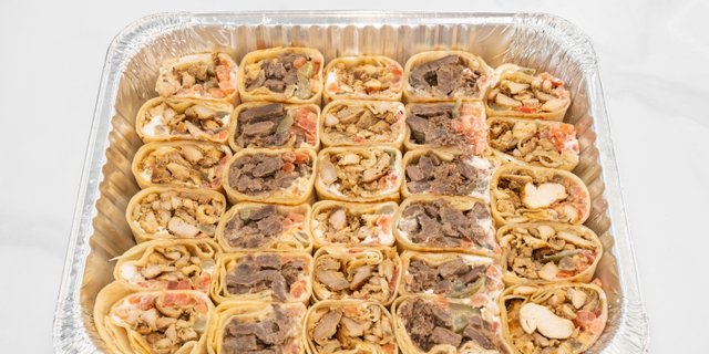Large Arabic Style Shawarma Platter