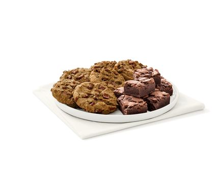 Chocolate Chunk Cookie & Chocolate Fudge Brownie Tray