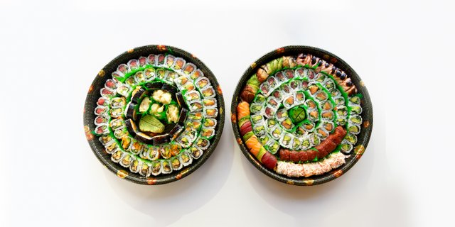 Mixed Sushi Rolls Platter