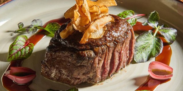 Black Garlic Crusted Filet Mignon