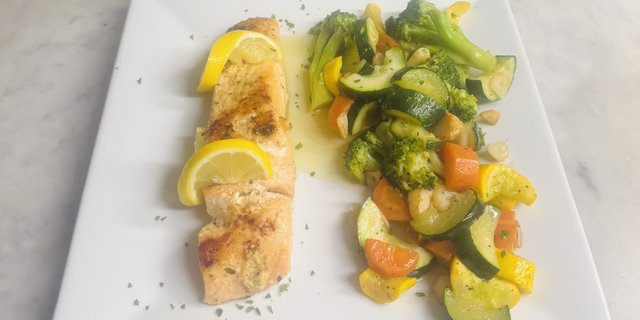 Grilled Salmon