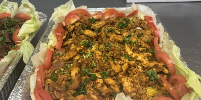 Chicken Shawarma Over Rice