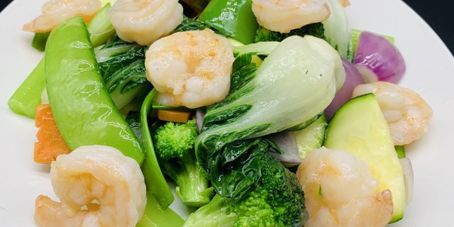 Mix Vegetable Prawns