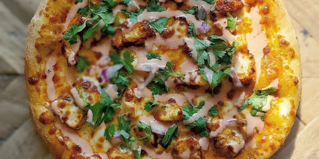 Chicken Tikka Masala Pizza