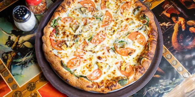 Don't Choke Art Pan Pizza