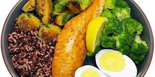Teriyaki Salmon Warm Bowl