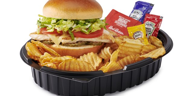 Grilled Chicken Sandwich Boxed Meal