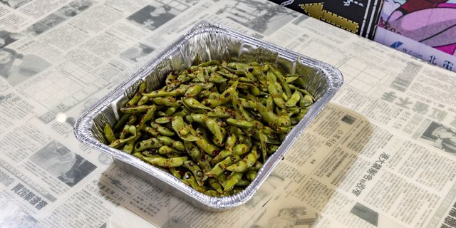 Chili Garlic Edamame