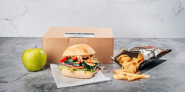 Grilled Vegetable Sandwich Boxed Lunch