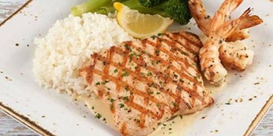 Jenny’s Salmon & Shrimp Family Platter