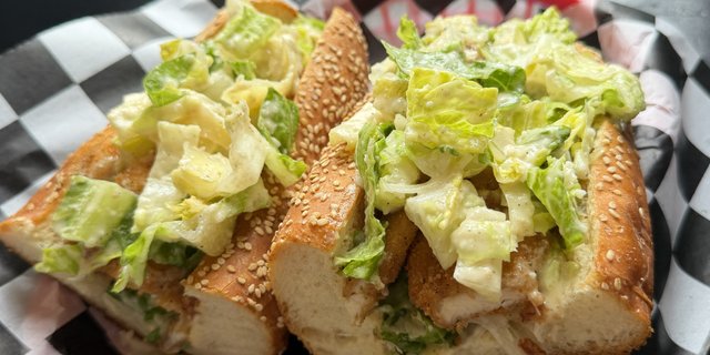 Chicken Caesar Sandwich Tray