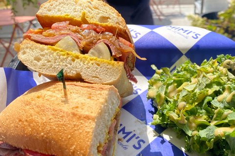 Vegan Mangi's Nightmare Sandwich