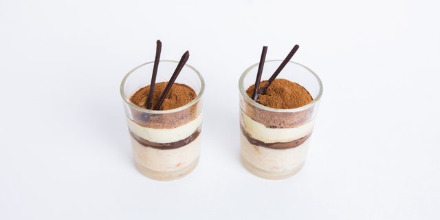 Tiramisu 3 Leches Dessert Shot