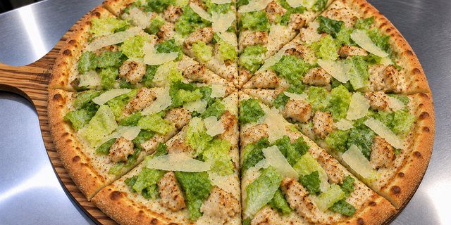 Chicken Caesar Pizza