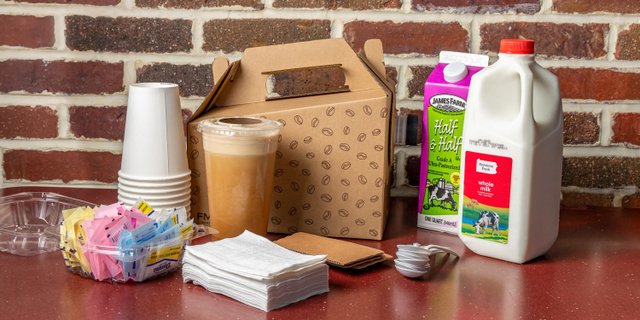 Box of Iced Coffee