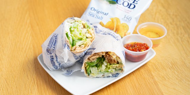 Mediterranean Falafel Wrap Boxed Lunch