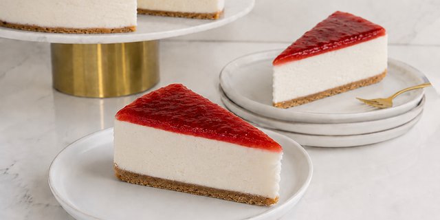 Strawberry Cheesecake Slice