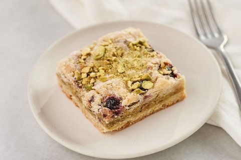 Pistachio Cherry Tart
