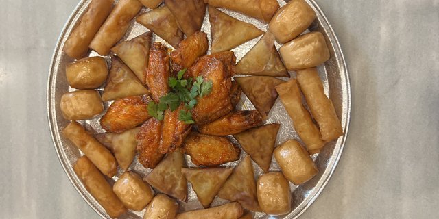 Deep-Fried Appetizer Platter