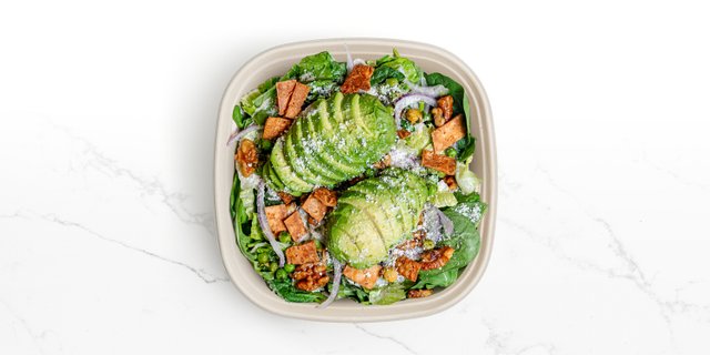 Avocado Caesar Salad