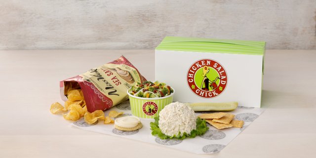 Chicken Salad Box w/ 2 Sides