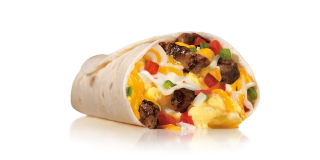 Steak, Egg & Cheese Burrito