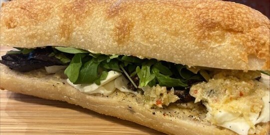 Artichoke & Arugula Sandwich