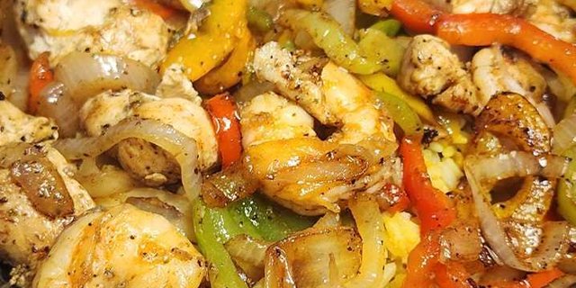 Fajita Rice & 3 Meats