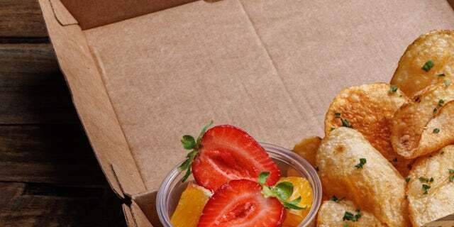 Deviled Egg Salad Half-Sandwich Box