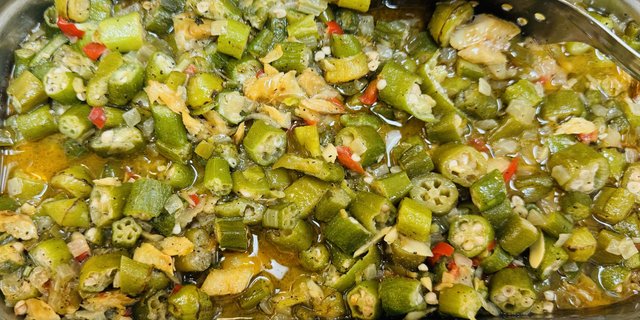 Okra & Saltfish