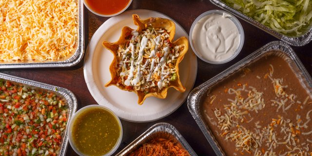 Taco Salad Bar