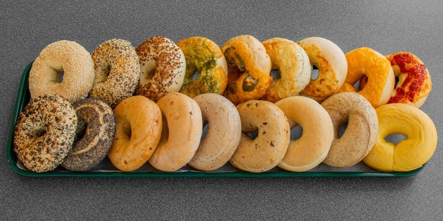 Assorted Regular Bagels