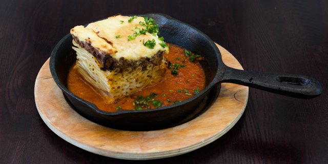 Pastichio Casserole
